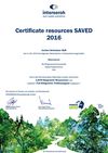 Schmüser Certificate resources SAVED 2016